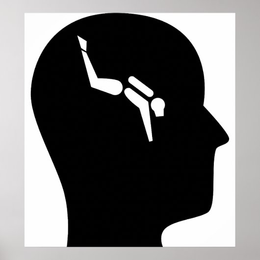 Het denken over het Duiken Scuba Poster (Voorkant)