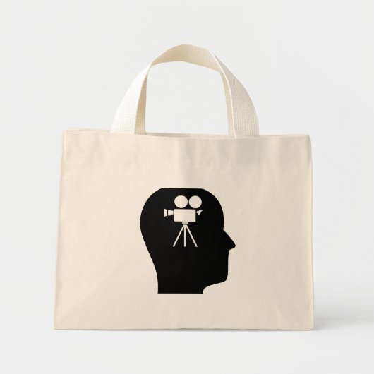 Het denken over het runnen van een Camera Mini Tote Bag (Voorkant)