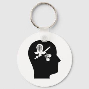 Het denken over Kendo Sleutelhanger