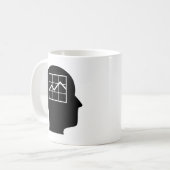 Het denken over MBAing Koffiemok (Voorkant links)