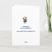 Het denken over u - kaart (Achterkant)