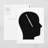 Het denken over Vlote Briefkaart (Voorkant / Achterkant)