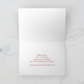 Het Denken van de Foto van de zonsondergang aan u Kaart (Binnen)