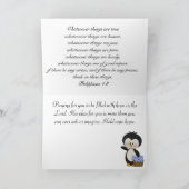 Het Denken van de Glimlachen van de pinguïn aan u Kaart (Binnen)