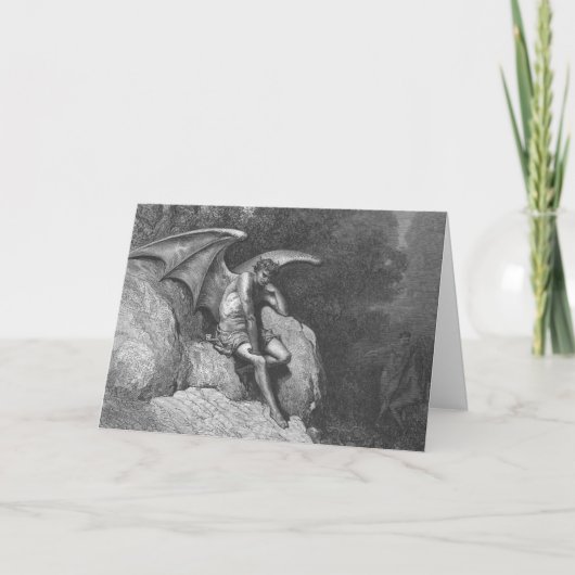 Het Denken van de Satan de Kaart van de (Voorkant)