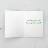 Het Denken van de vlinder aan u Kaart (Binnen)