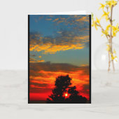 Het Denken van de Zonsondergang van Winnebago van Kaart (Gele Bloem)