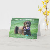 Het Denken van het Laboratorium van de chocolade Kaart (Gele Bloem)