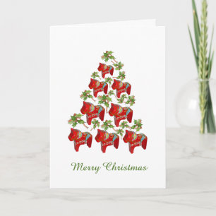 Het Denken van het Paard van Dala aan u Kerstkaart Feestdagen Kaart