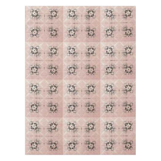 Het denken van pasta Twists Tablecloth Tafelkleed (Voorkant)