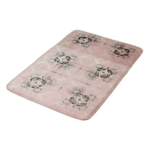 Het denken van pastel Twists Bath Mat