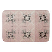 Het denken van pastel Twists Bath Mat (Voorkant)