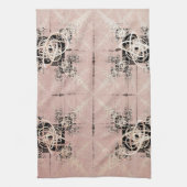 Het denken van pasteldrasts theedoek (Verticaal)