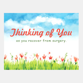 Het denken van u aangezien u Briefkaart herstelt