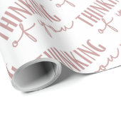 Het denken van u die papier verpakt (Rol Hoek)