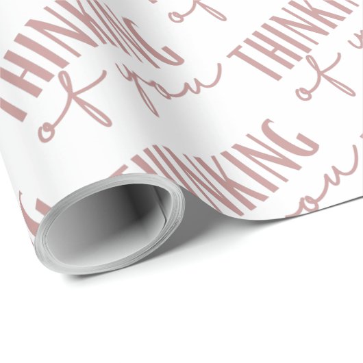 Het denken van u die papier verpakt (Rol Hoek)