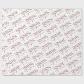 Het denken van u die papier verpakt (Vlak)