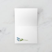 Het denken van u*Roze Pet Blanco briefkaart (Binnen)