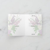 Het denken van u (Verbluffend Artikel) Wenskaart (Binnen)