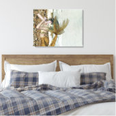 Het denken van U Verpletterd Canvas Afdruk (Insitu (Slaapkamer))