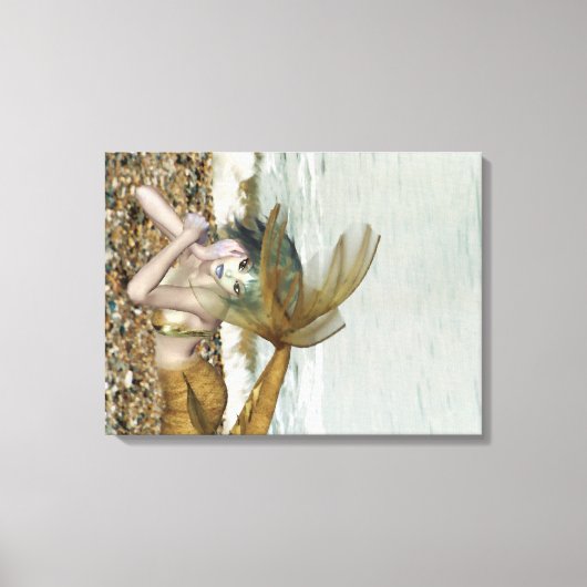 Het denken van U Verpletterd Canvas Afdruk (Voorkant)