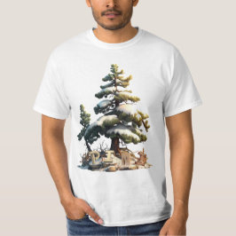 Het dennenboom T-shirt