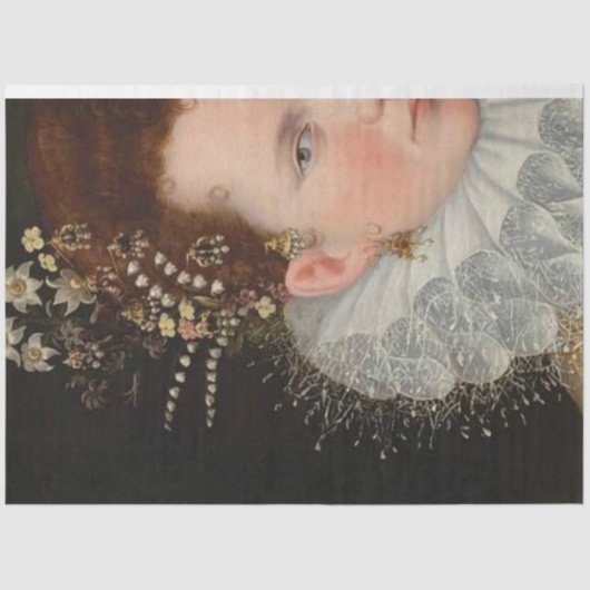 Het deportpapier van de koningin tissuepapier (Voorkant)