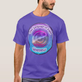 Het derde Eye Chakra symbool voor Eenheid T-shirt (Voorkant)