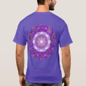 Het derde Eye Chakra symbool voor Eenheid T-shirt (Achterkant)