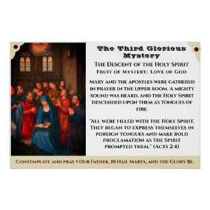 Het derde Glorious Mystery Poster