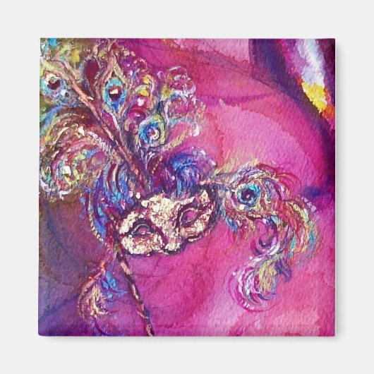 HET DERDE MASKER - Detail 2 Magneet (Voorkant)