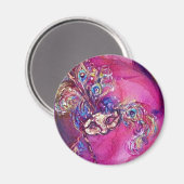 HET DERDE MASKER - Venetiaanse maskerade Magneet (Voorkant / Achterkant)