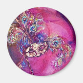 HET DERDE MASKER - Venetiaanse maskerade Magneet (Voorkant)