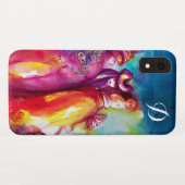 HET DERDE MASKMASKWEEKMONogram VAN DE Venetiaanse Case-Mate iPhone Case (Achterkant (horizontaal))