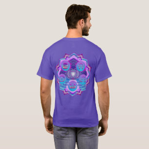 Het derde oog Chakra symbool van illusie T-shirt