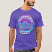 Het derde oog Chakra symbool van illusie T-shirt (Voorkant)