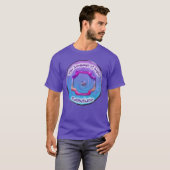 Het derde oog Chakra symbool van illusie T-shirt (Voorkant volledig)