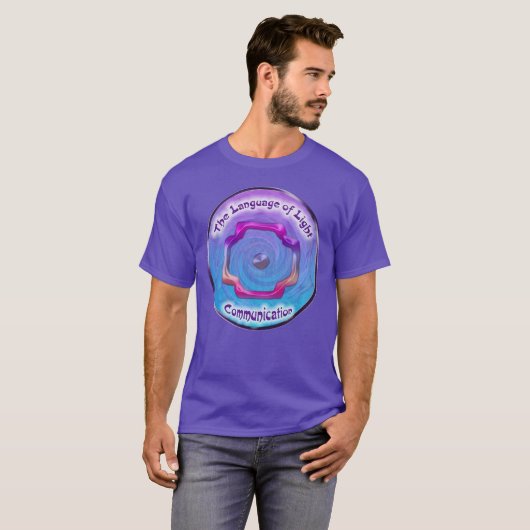 Het derde oog Chakra symbool van illusie T-shirt (Voorkant volledig)