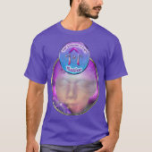 Het derde oog chakra symbool van illusie t-shirt (Voorkant)