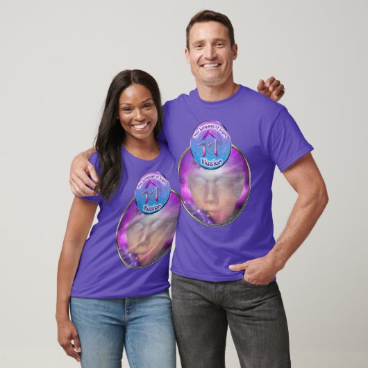 Het derde oog chakra symbool van illusie t-shirt (Unisex)