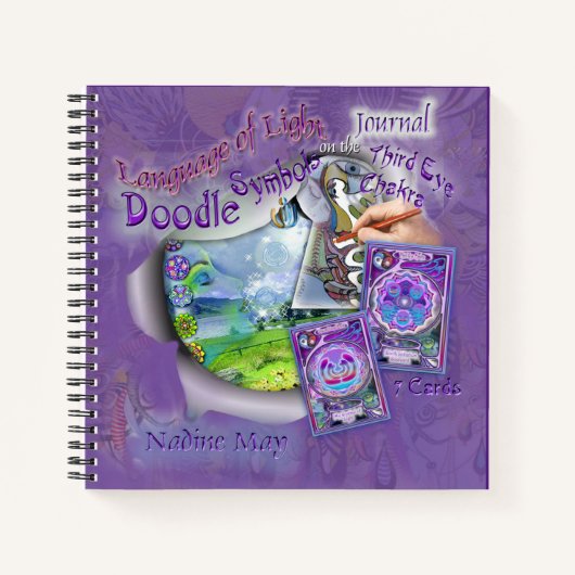 Het Derde Oog Doodle Journal Notitieboek (Voorkant)