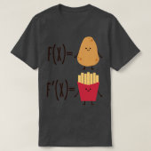 Het derivaat van een aardappel t-shirt (Design voorkant)