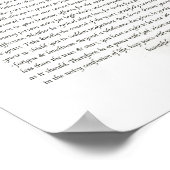 Het Desiderata-gedicht van Max Ehrmann Poster (Hoek)