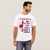 Het Design Support Team van Lioness T-shirt (Voorkant volledig)
