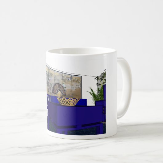 het DesignCentre originele decorontwerp Koffiemok (Voorkant rechts)