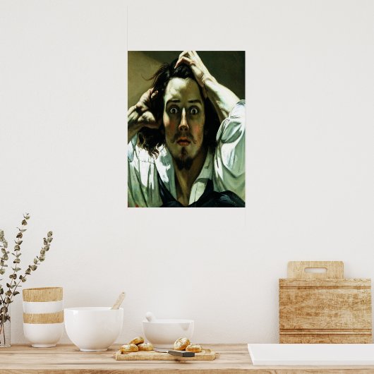 "Het desperate Man" Poster (Keuken)