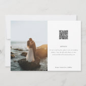 Het Detail van de boog de Volledige Foto verfijnd  Save The Date (Achterkant)