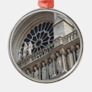Het detail van Notre Dame Metalen Ornament
