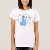 Het Dewey and Hearts T-shirt voor dames (Voorkant)