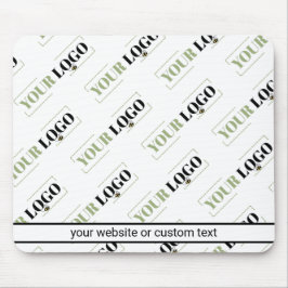 Het Diagonaal Getuige Patroon van de bedrijfsLogo Muismat